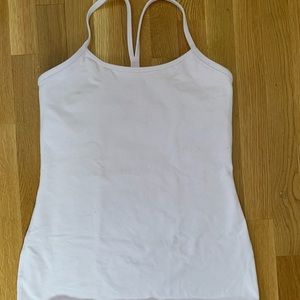 Light pink Lululemon tank top